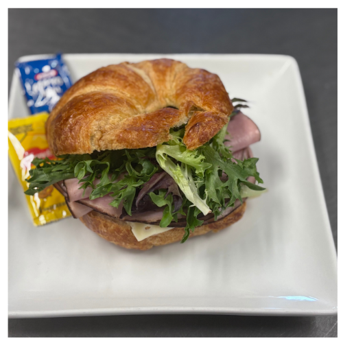 Ham & Swiss Croissant Sandwich