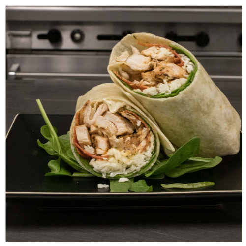 Chicken Pizza Wrap