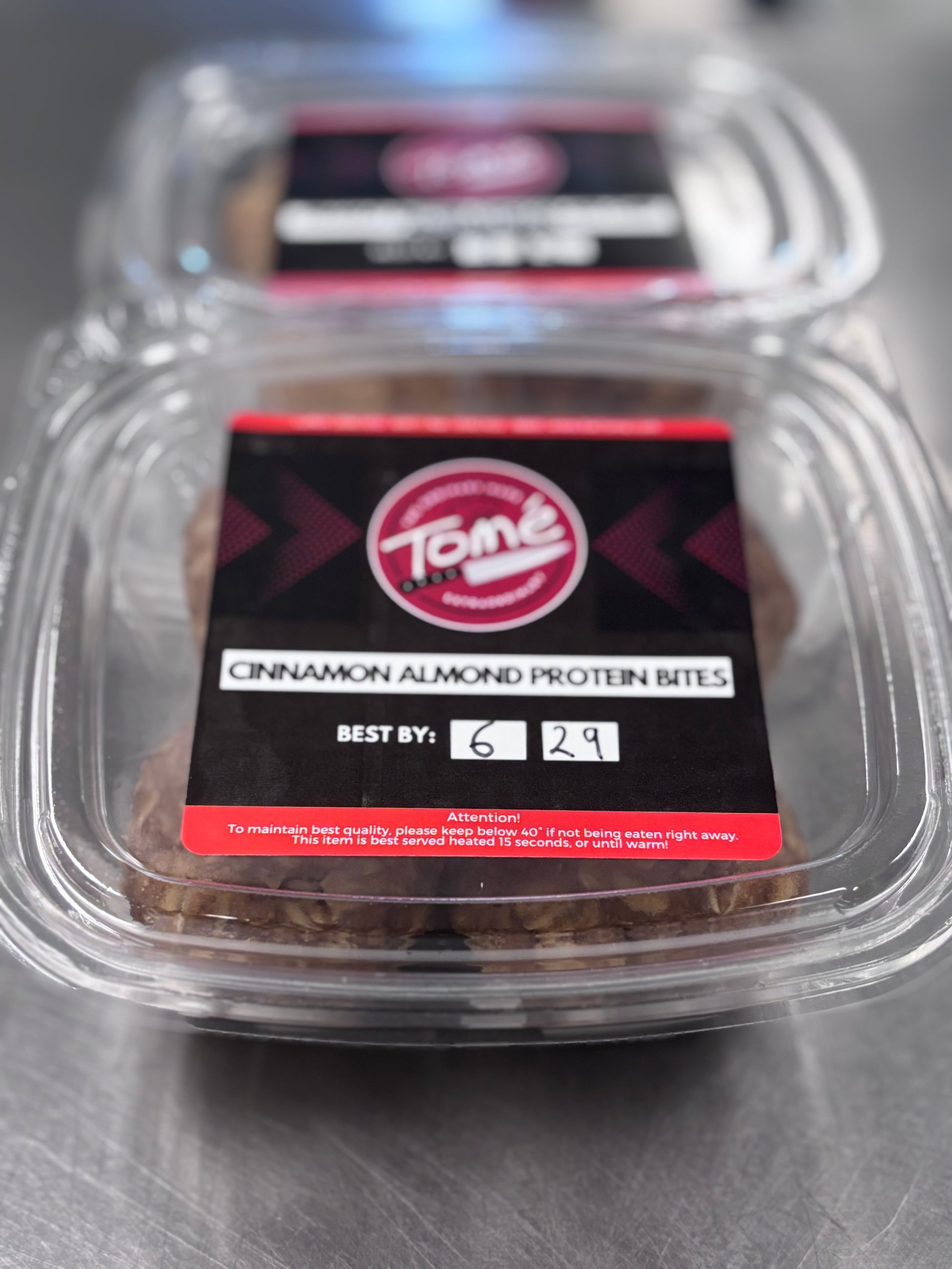Cinnamon Almond Protein Bites