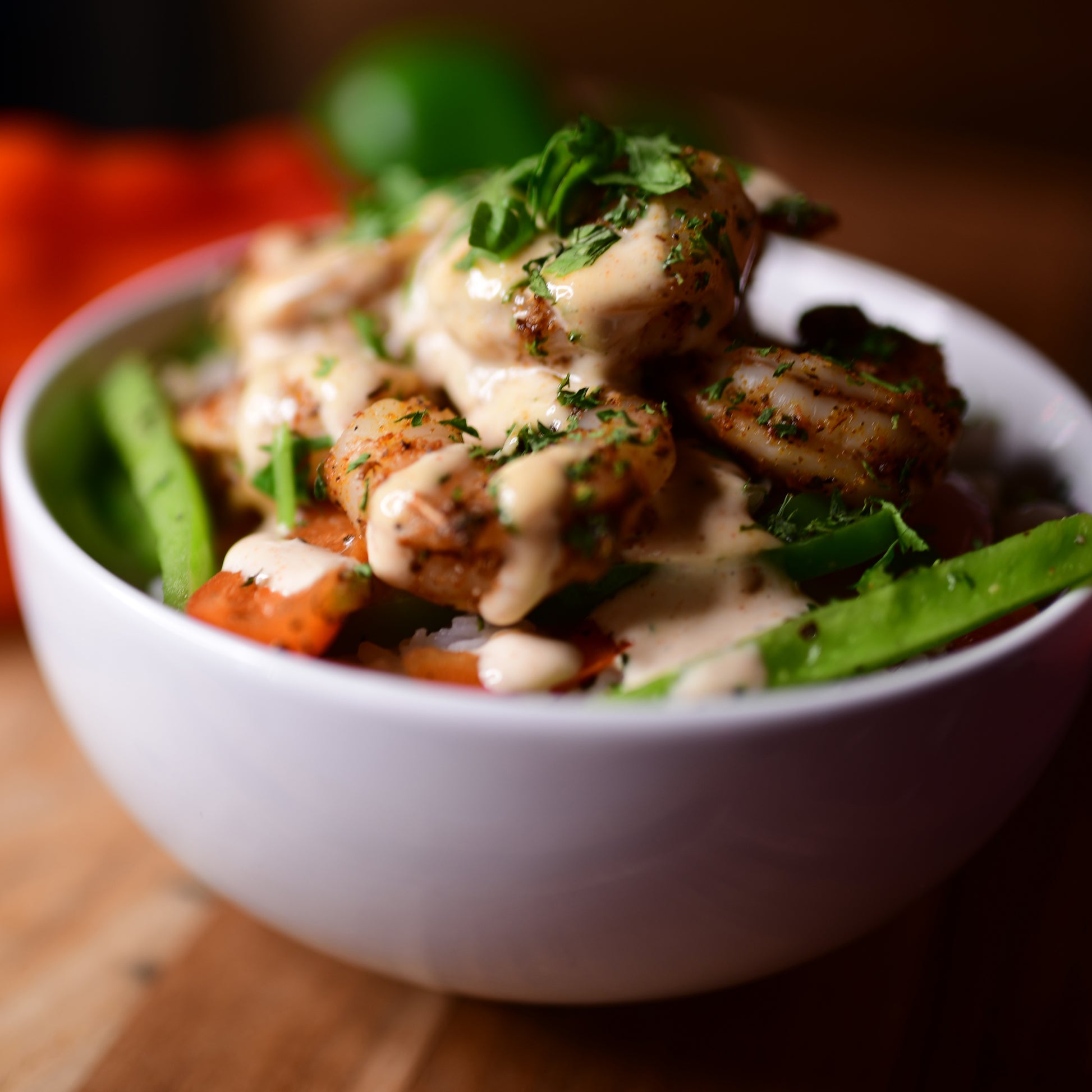 Shrimp Fajita Bowl